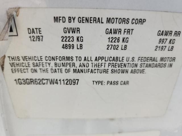 1998 Oldsmobile Aurora