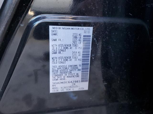 2015 Nissan Pathfinder S