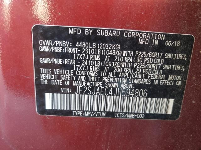 2018 Subaru Forester 2.5I Premium