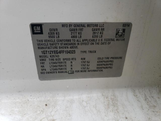2015 GMC Sierra K2500 sle