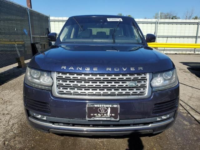 2016 Land Rover Range Rover HSE