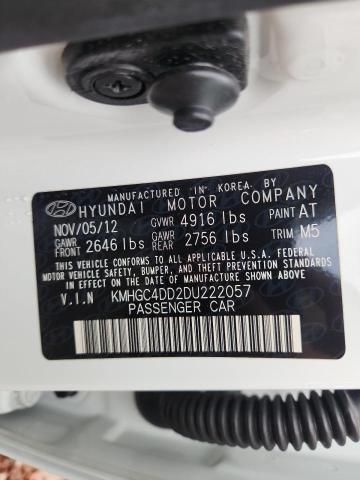 2013 Hyundai Genesis 3.8L