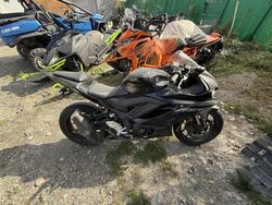Salvage motorcycles for sale at Montreal Est, QC auction: 2024 Yamaha YZFR3 A