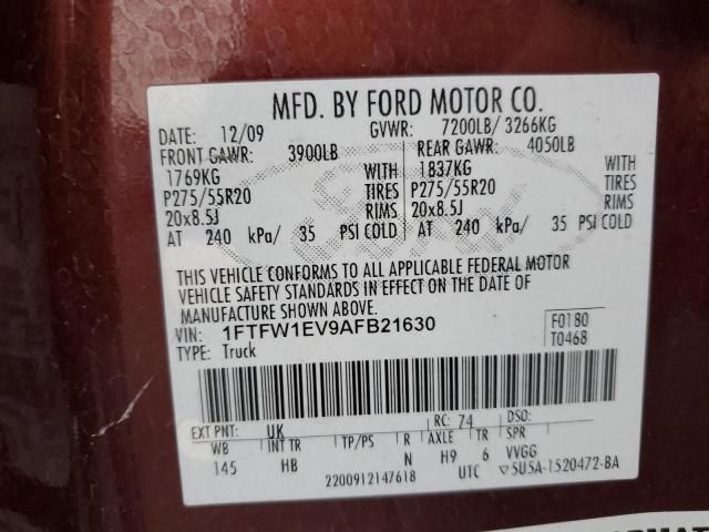 2010 Ford F150 Supercrew