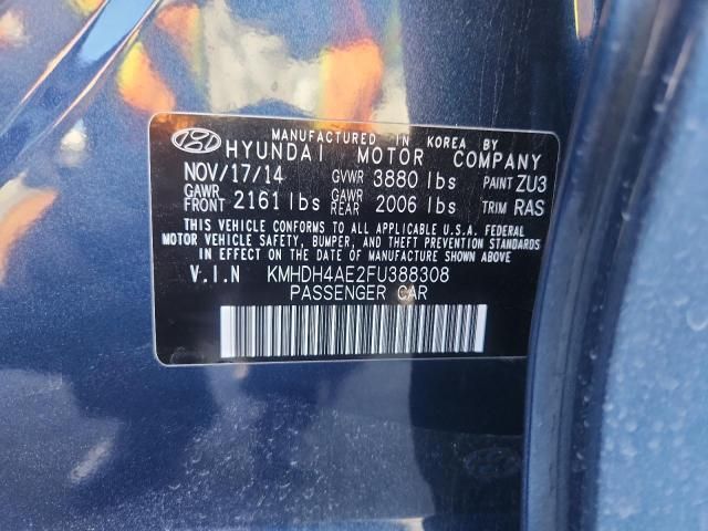 2015 Hyundai Elantra SE