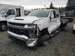 Salvage trucks for sale at Spanaway, WA auction: 2023 Chevrolet Silverado K3500 LT