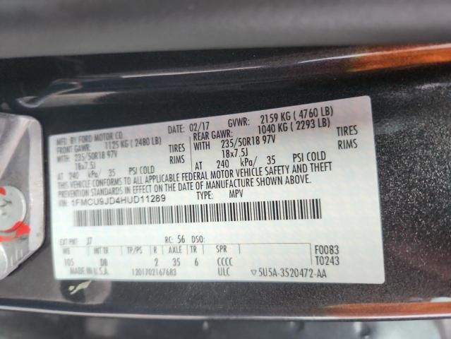 2017 Ford Escape Titanium