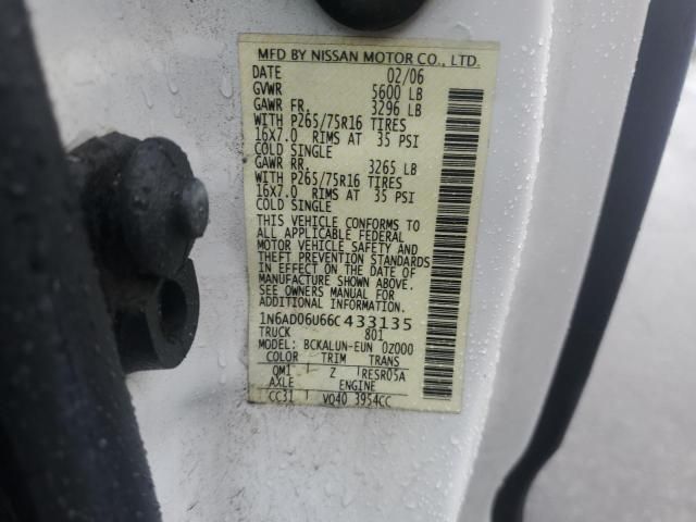 2006 Nissan Frontier King Cab LE
