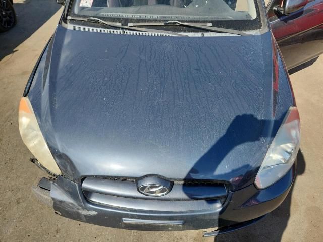 2010 Hyundai Accent Blue