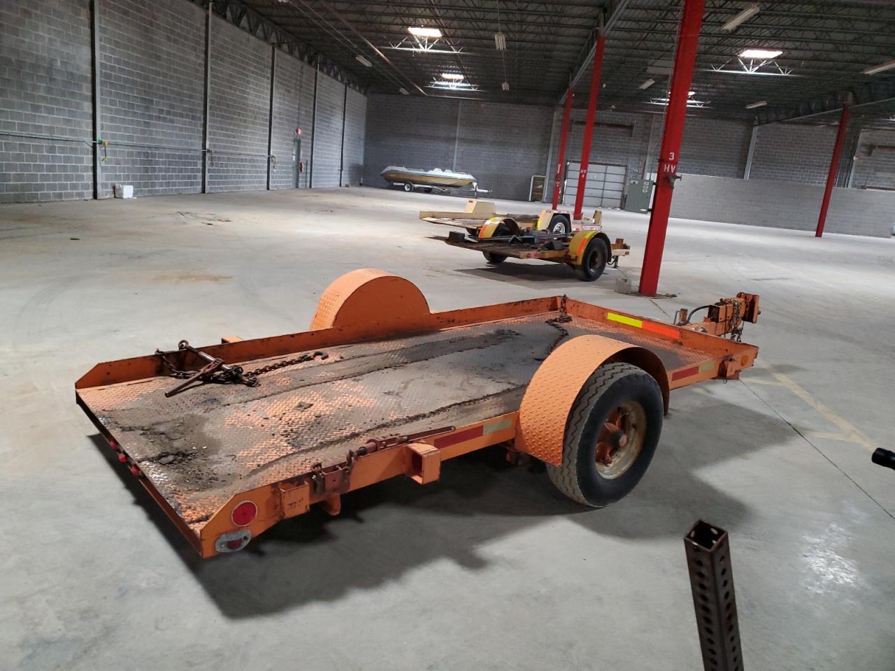 1987 Butler TS 612DH Equipment Trailer