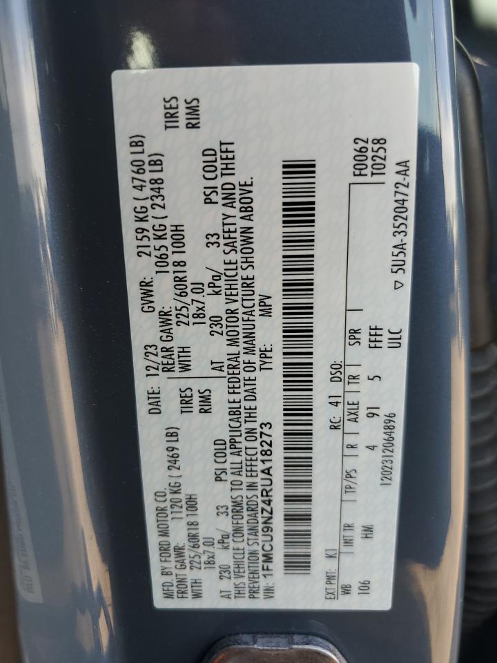2024 Ford Escape st Line Select