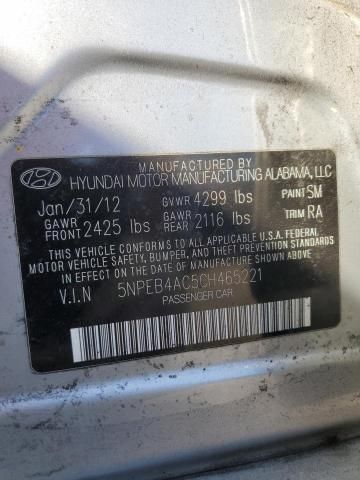 2012 Hyundai Sonata GLS