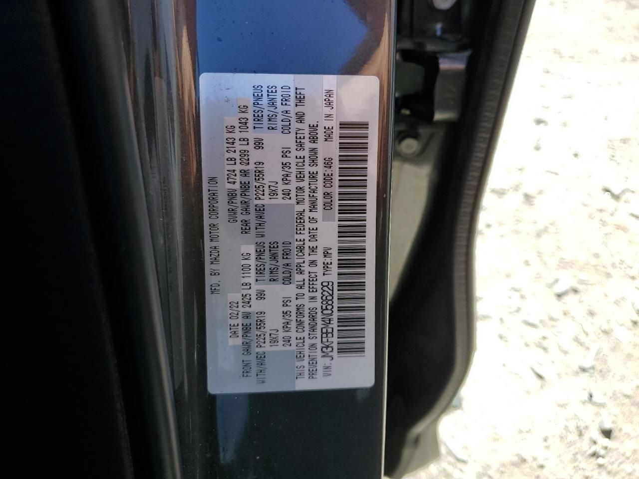 2022 Mazda Cx-5 Premium Plus