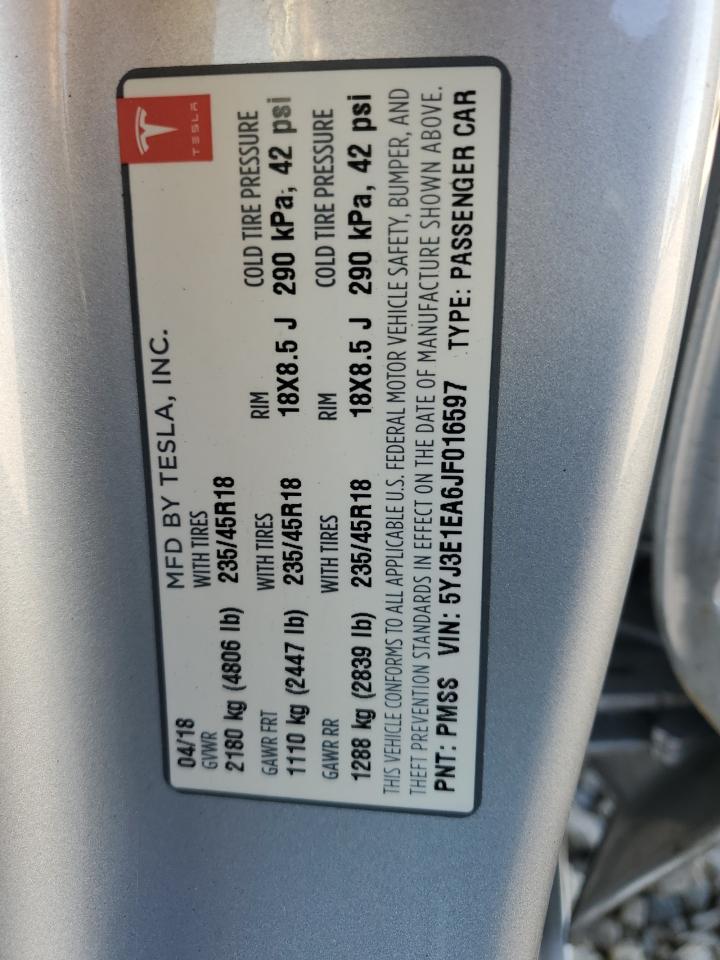 2018 Tesla Model 3