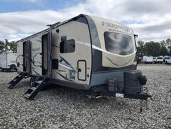 Salvage trucks for sale at Spartanburg, SC auction: 2021 Wildwood 2021 Foresriver Travel TRL