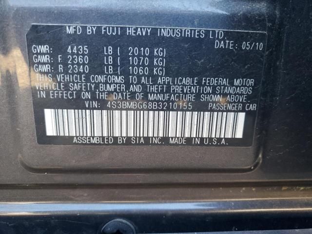 2011 Subaru Legacy 2.5I Premium