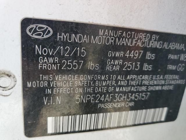 2016 Hyundai Sonata SE