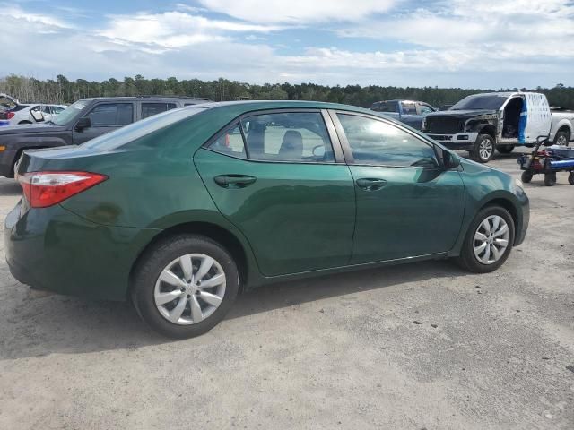 2015 Toyota Corolla L