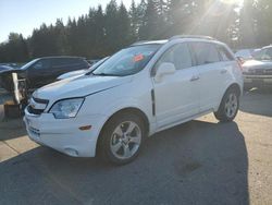Salvage cars for sale from Copart Arlington, WA: 2014 Chevrolet Captiva LT