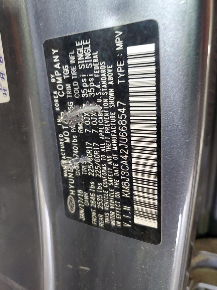 2018 Hyundai Tucson sel