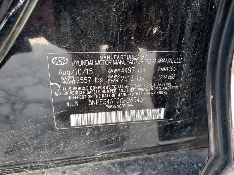 2016 Hyundai Sonata Sport