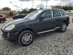 Salvage cars for sale from Copart Columbus, OH: 2008 Porsche Cayenne s