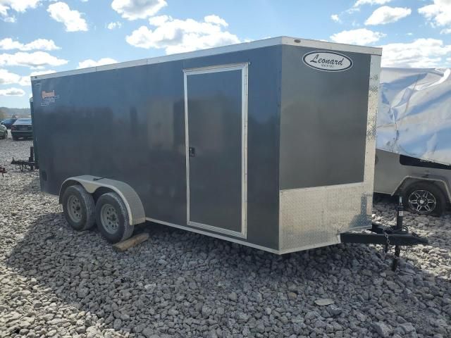 2025 Steel Pines C Argo 7X16TA2 Enclosed Cargo Trai