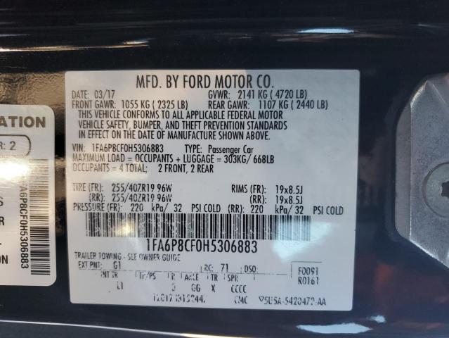 2017 Ford Mustang gt