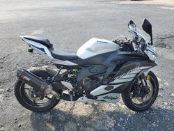 Salvage motorcycles for sale at Grantville, PA auction: 2025 Kawasaki ZX400 S