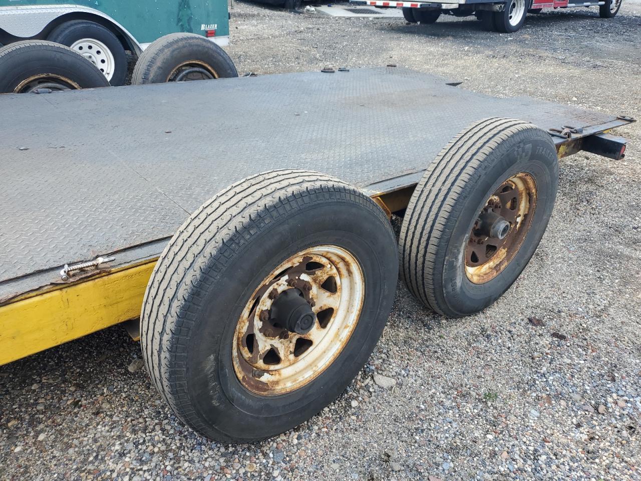 2009 Bri-Mar Tilt Deck Equipment Trailer