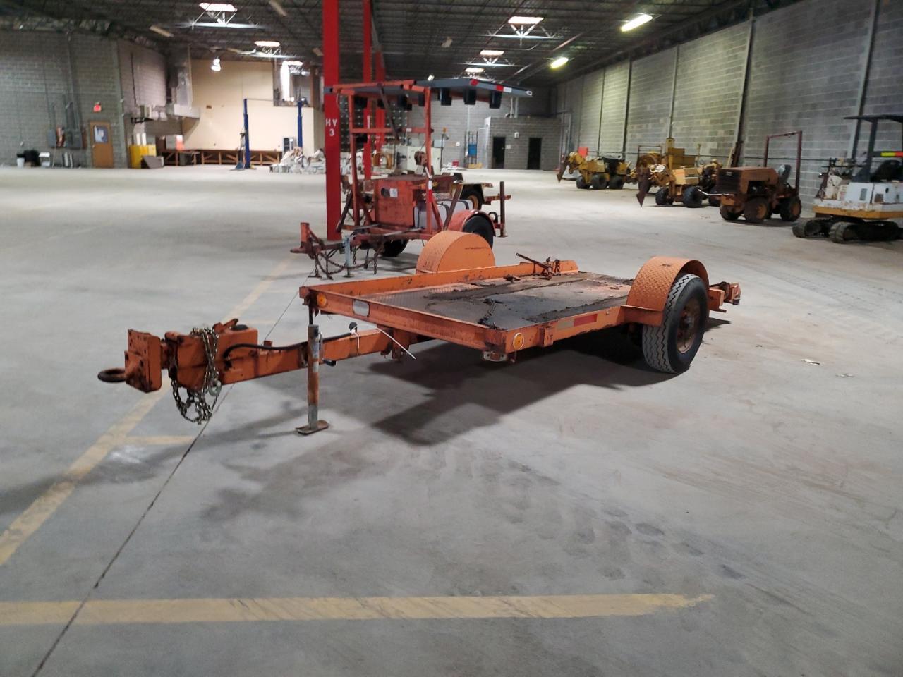 1987 Butler TS 612DH Equipment Trailer