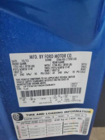 2013 Ford F150 Supercrew