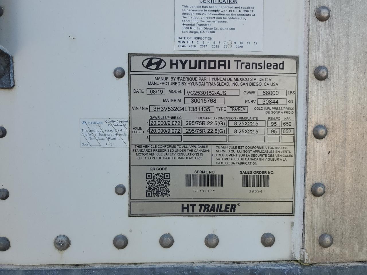 2020 Hyundai Unknown