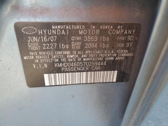2007 Hyundai Elantra GLS