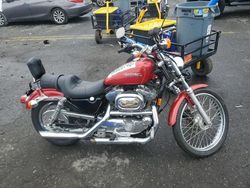 Salvage motorcycles for sale at Pennsburg, PA auction: 1997 Harley-Davidson XL1200 C