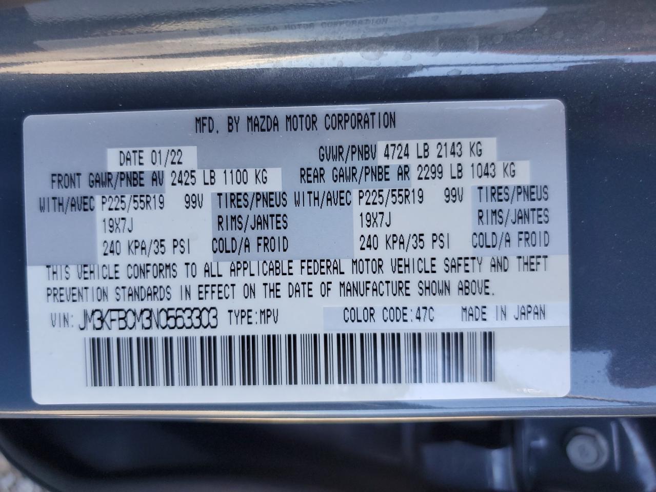 2022 Mazda Cx-5 Preferred