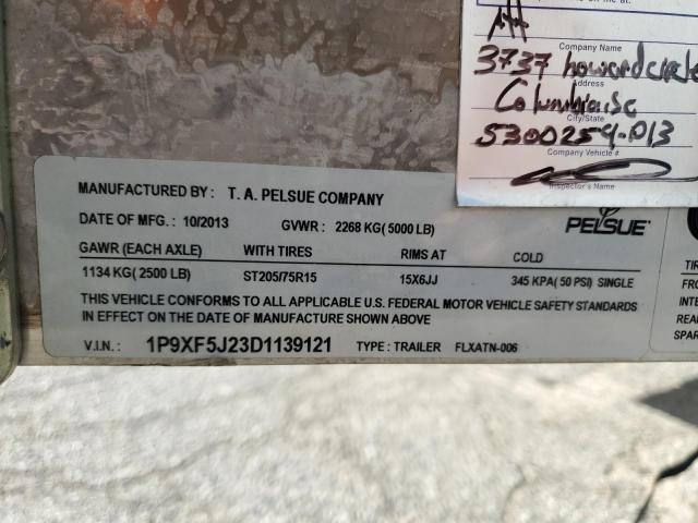 2013 Pelsue Flxatn-006 Fiber Optic Splicing Trailer