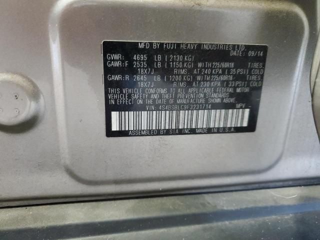 2015 Subaru Outback 2.5I Limited