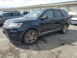 Salvage cars for sale from Copart Louisville, KY: 2018 Ford Explorer xlt