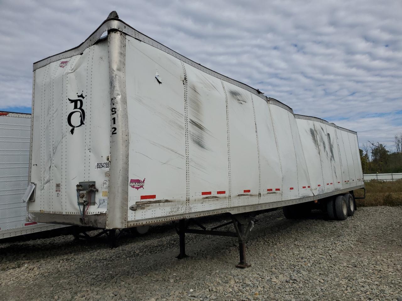 2019 Wabash DRY Freight Trailer