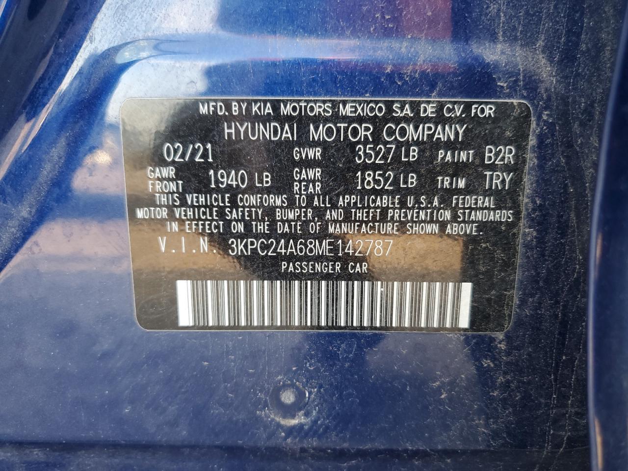 2021 Hyundai Accent se