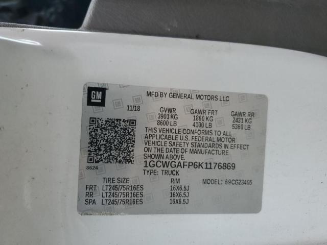 2019 Chev Rolet Express Delivery Van
