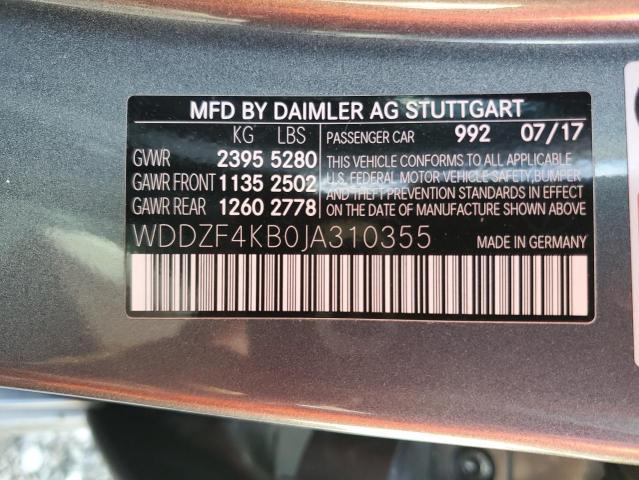 2018 Mercedes-Benz E 300 4matic
