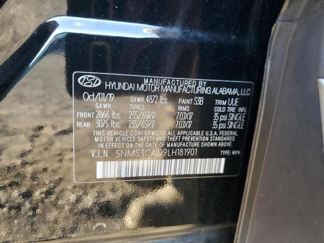 2020 Hyundai Santa fe sel