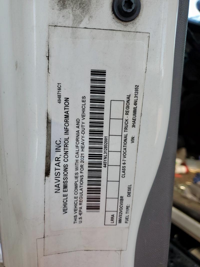 2022 International MV607