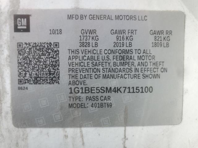 2019 Chevrolet Cruze LT