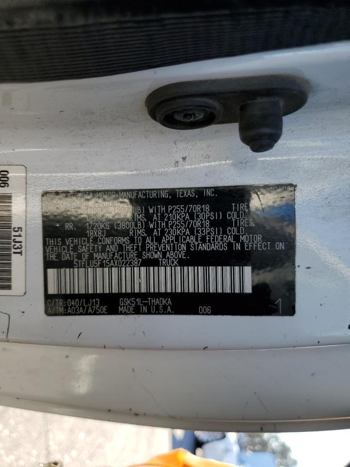 2010 Toyota Tundra Grade