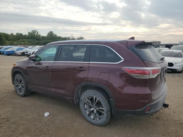2016 Toyota Highlander XLE