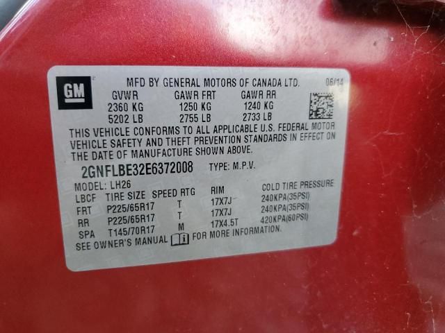 2014 Chevrolet Equinox lt