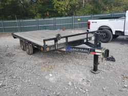 Salvage trucks for sale at Madisonville, TN auction: 2025 Loadtrail Bumperpull Deckover